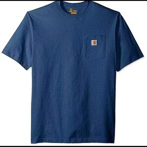 Carhartt Mens T-shirt WorkWear K87 Pocket Tee 4XL